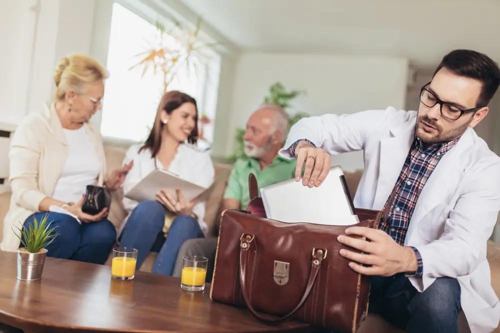 elderly home doctor in cantonment