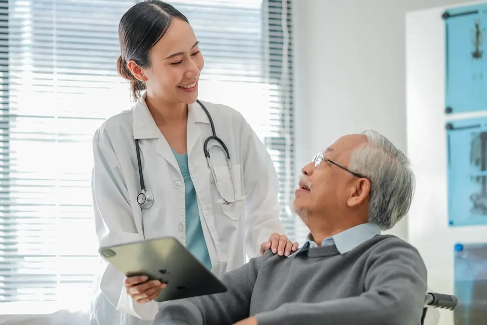 elderly home doctor in peenya