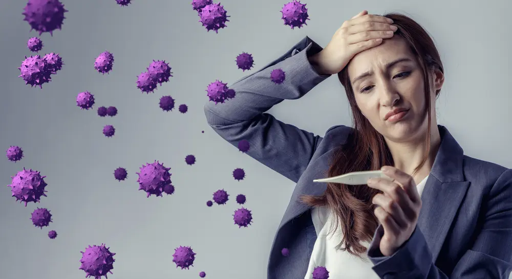 viral fever vs normal fever