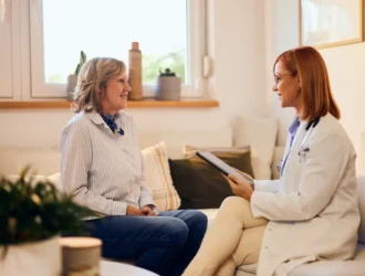 doctor at home