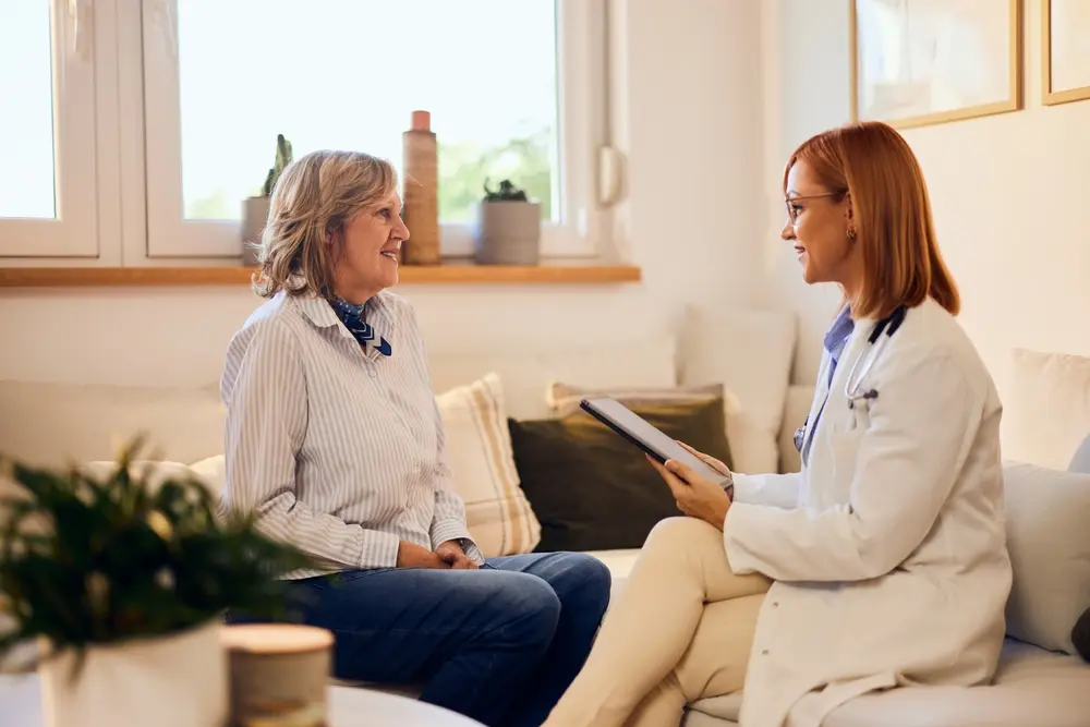 doctor at home